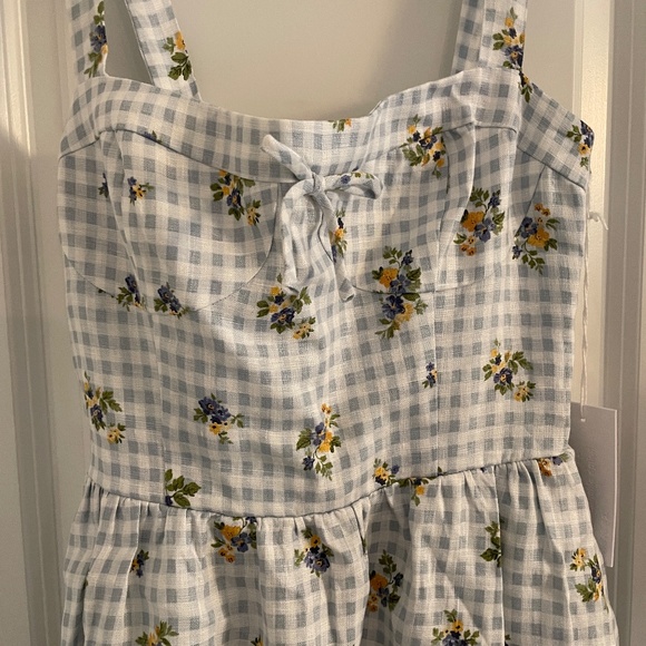 Reformation NWT Maegan Linen Dress Size 2 - Picture 4 of 5